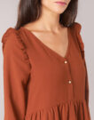 Abito corto Betty London JOELIE Marrone Abiti corti Donna - 6