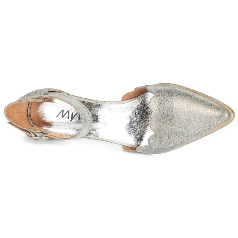 Myma GLORIA Grigio Décolleté Donna - 6