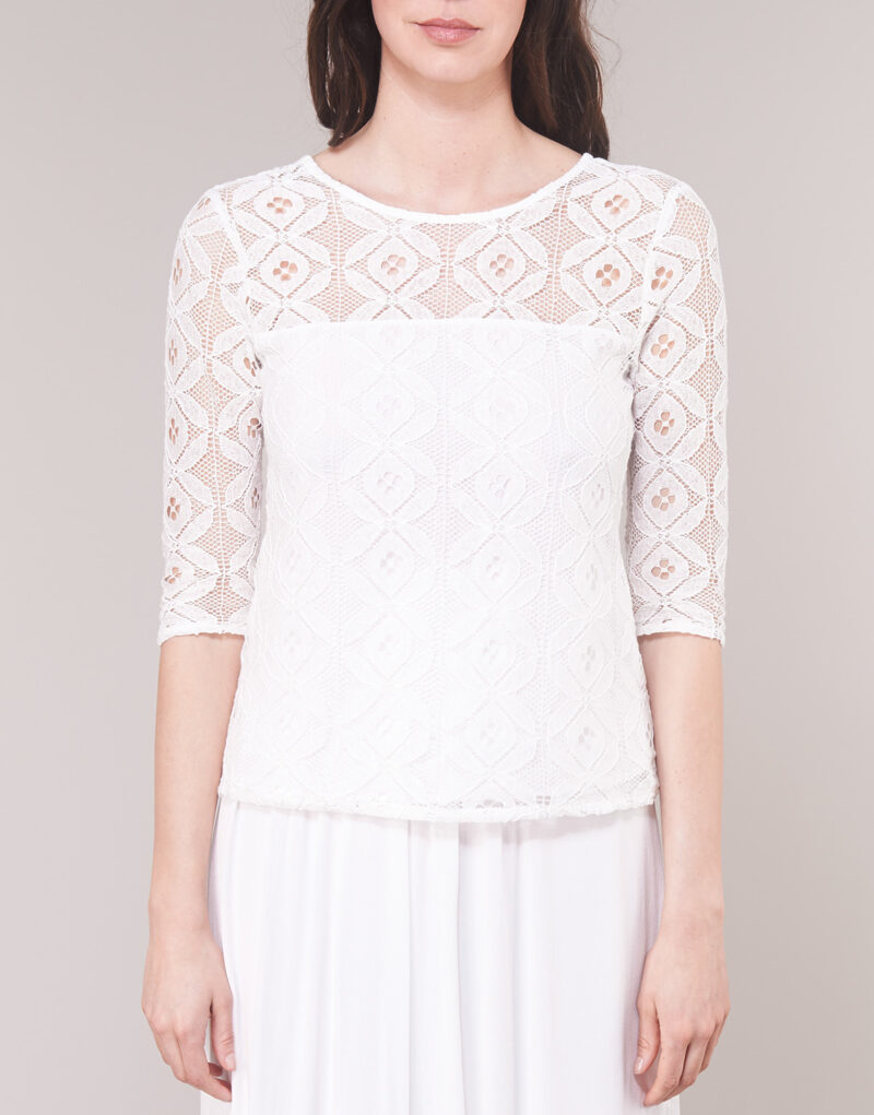 Camicetta  Betty London  CONSTANCE  Bianco Camicette Donna - 4