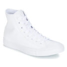 Converse  ALL STAR MONOCHROME CUIR HI  Bianco -  Sneakers alte Uomo - 1