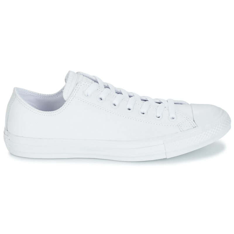 Converse ALL STAR MONOCHROME CUIR OX Bianco Sneakers basse Donna - 2