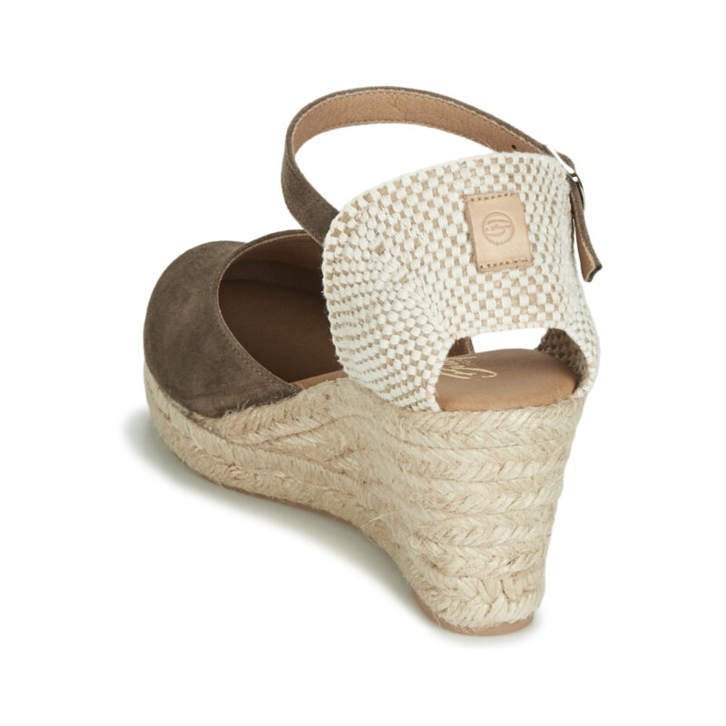 Betty London CASSIA Gris Espadrilles Femme - 5