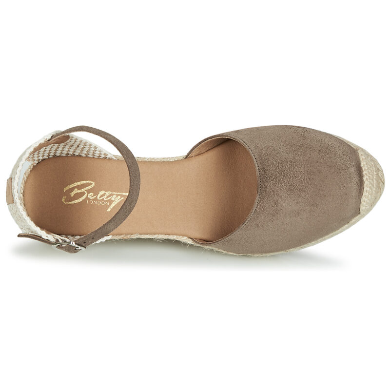 Betty London CASSIA Gris Espadrilles Femme - 6