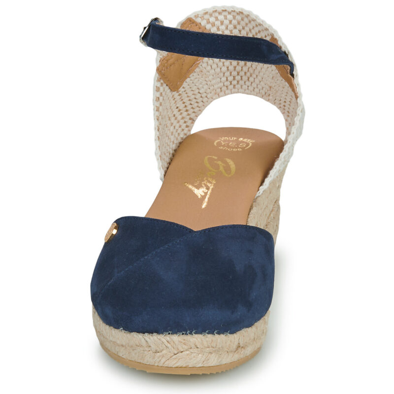 Betty London INONO Espadrilles Bleues Femme - 3