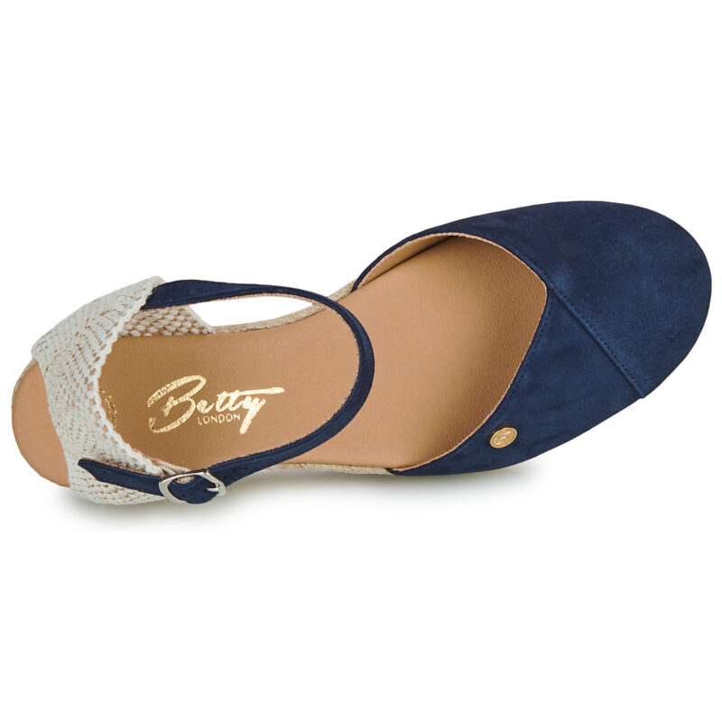 Betty London INONO Espadrilles Bleues Femme - 6
