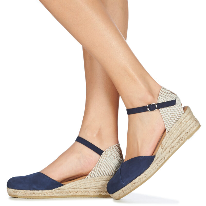 Betty London INONO Espadrilles Bleues Femme - 8