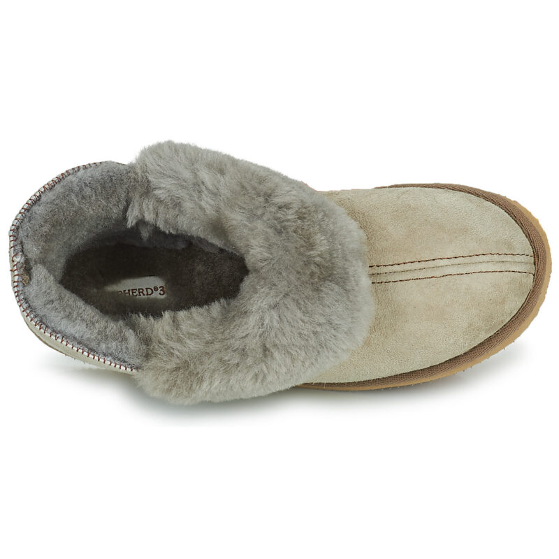 Pantuflas Shepherd KARIN grises para mujer - 6