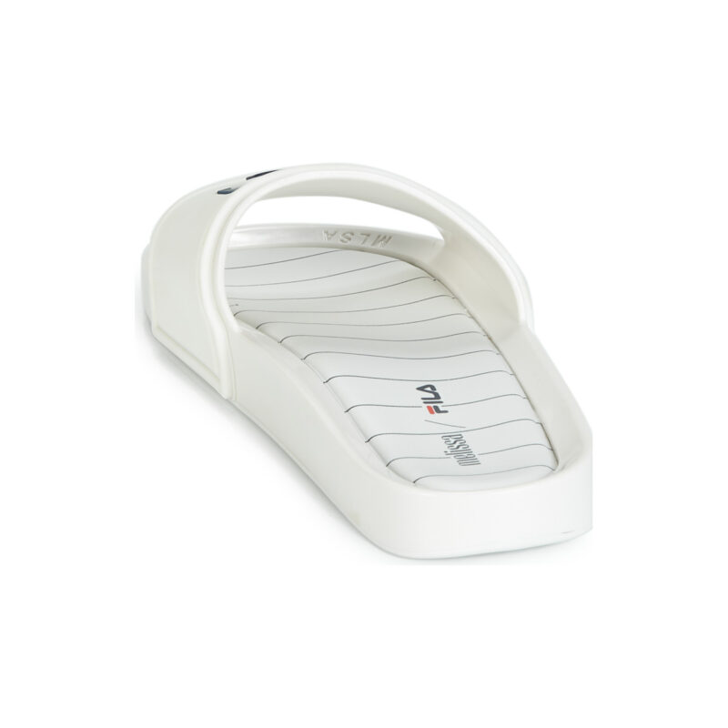 Melissa SLIDE + FILA Bianco ciabatte Donna - 5