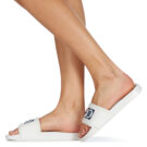 Melissa SLIDE + FILA Bianco ciabatte Donna - 8