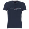 T-shirt  Tommy Hilfiger  TOMMY FLAG HILFIGER TEE  Blu T-shirt maniche corte Uomo