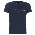 T-shirt Tommy Hilfiger TOMMY FLAG HILFIGER TEE Blu T-shirt maniche corte Uomo - 1