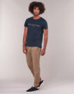 T-shirt Tommy Hilfiger TOMMY FLAG HILFIGER TEE Blu T-shirt maniche corte Uomo - 3