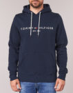 Felpe con cappuccio Tommy Hilfiger TOMMY LOGO HOODY Blu Felpe con cappuccio Uomo - 4