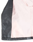 Leather jacketelle Only ONLGEMMA Black Jackets in pelle Donna - 7