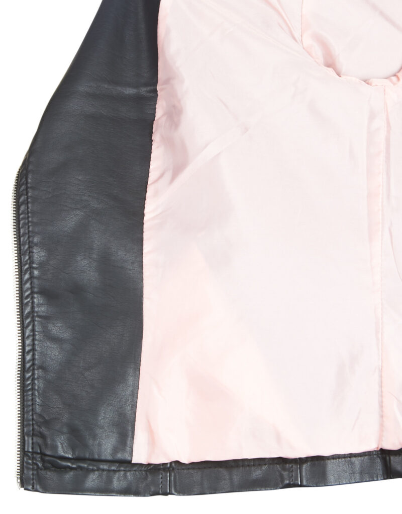 Leather jacketelle Only ONLGEMMA Black Jackets in pelle Donna - 7