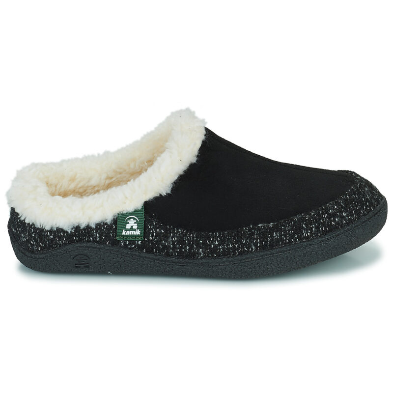 KAMIK  NUTMEG  Nero -  Pantofole Donna - 2