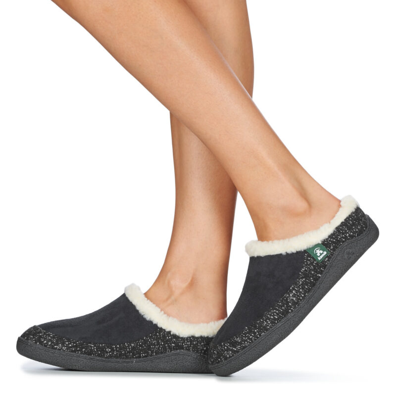 KAMIK  NUTMEG  Nero -  Pantofole Donna - 8