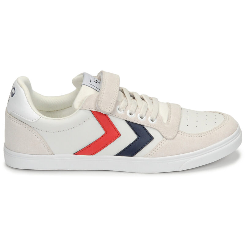 hummel SLIMMER STADIL LEATHER LOW JR Bianco Sneakers Bambino - 2