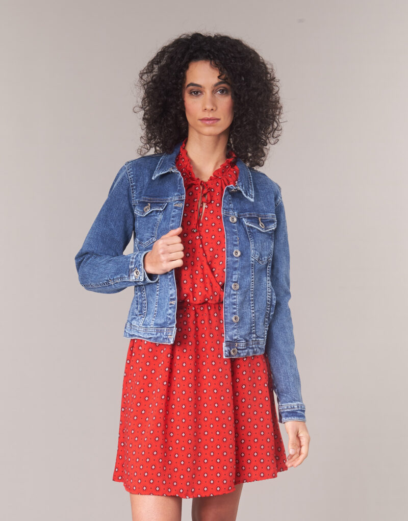 Giacca in jeans Only ONLTIA Blu Giacche in jeans Donna - 2