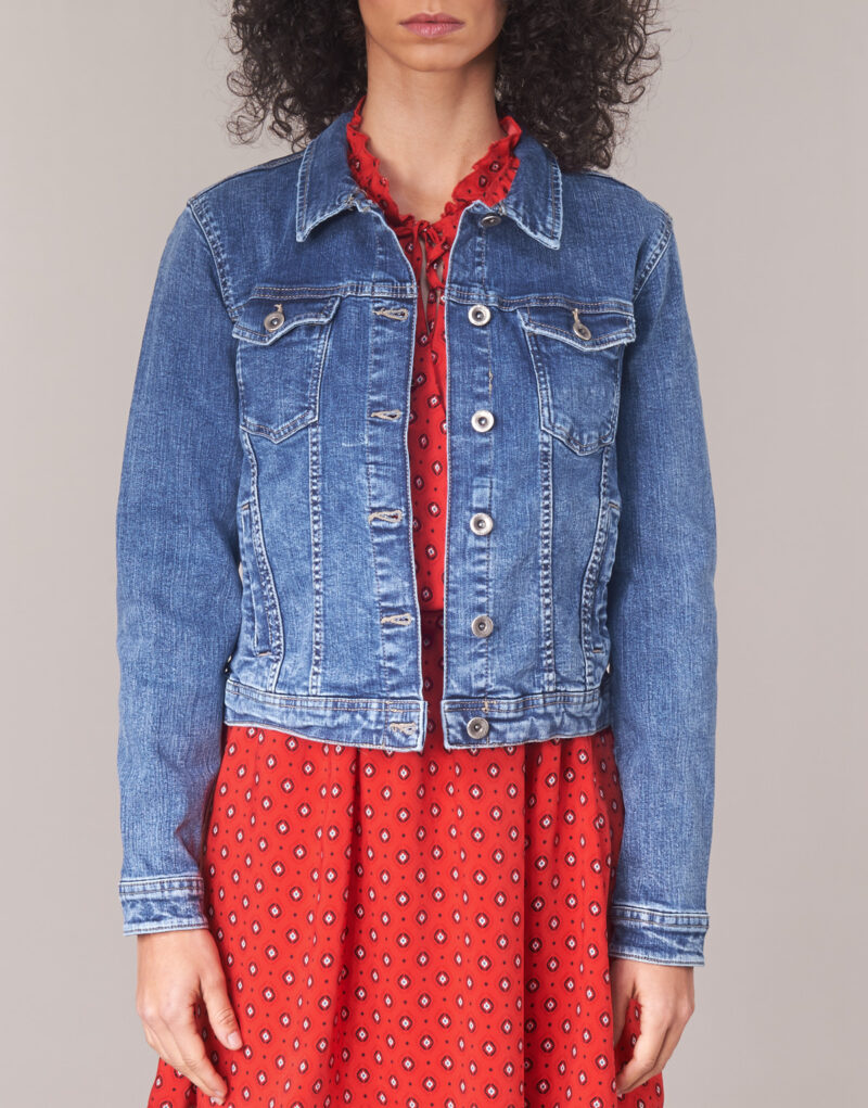 Giacca in jeans Only ONLTIA Blu Giacche in jeans Donna - 4