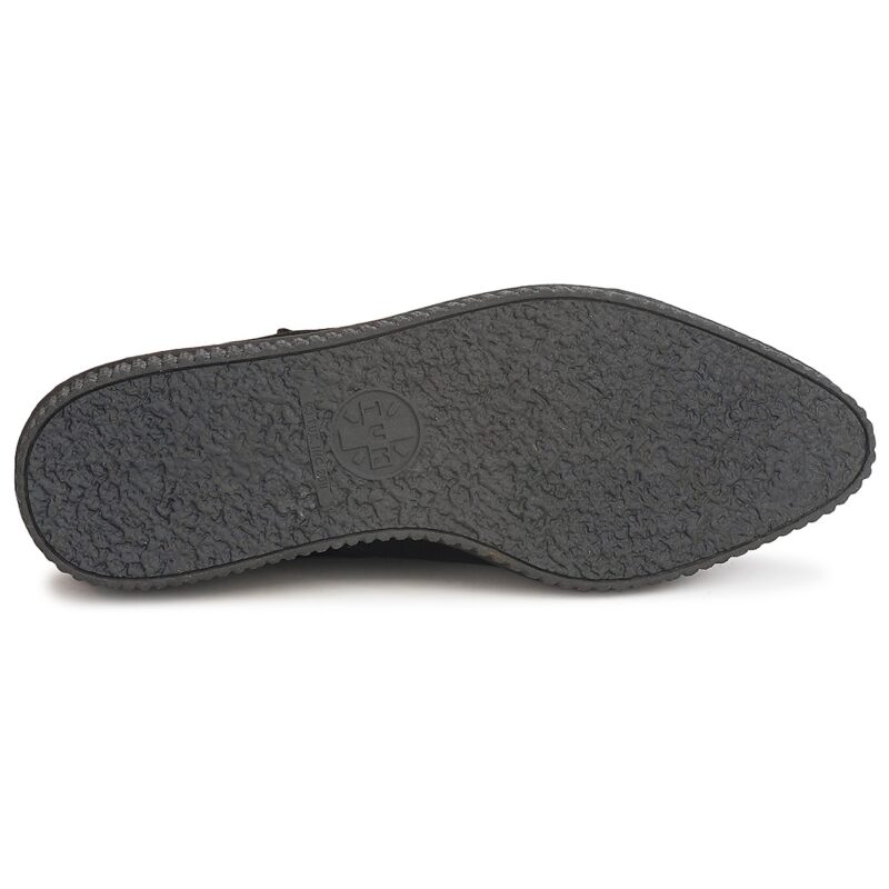 TUK MONDO SLIM Schwarze Derby-Herren - Gr&ouml;&szlig;e 7