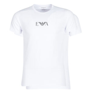 T-shirt  Emporio Armani  CC715-PACK DE 2  Bianco -  T-shirt maniche corte Uomo