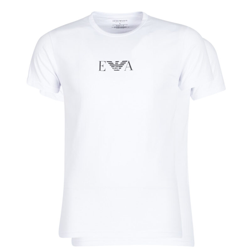 Camisetas Emporio Armani CC715 - PAQUETE DE 2 Camisetas blancas de manga corta para hombre - 1