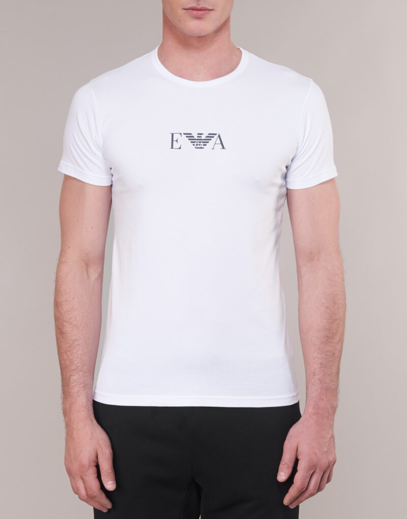 Camisetas Emporio Armani CC715 - PAQUETE DE 2 Camisetas blancas de manga corta para hombre - 4