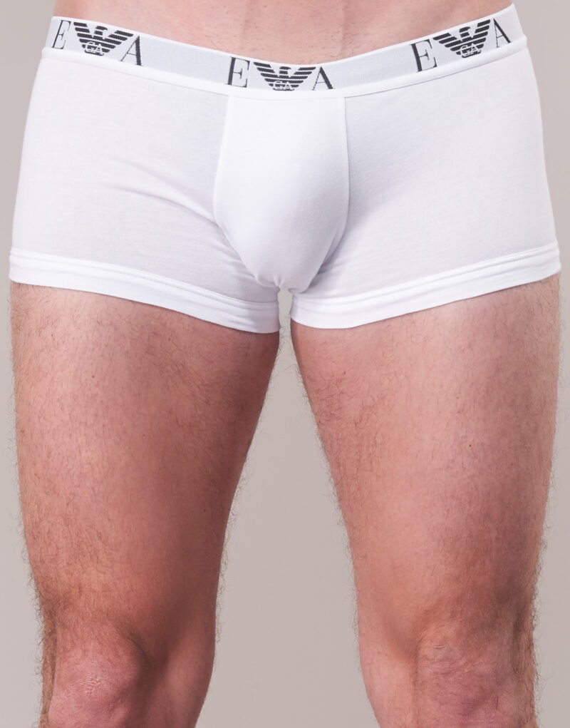 Boxer  Emporio Armani  CC715-PACK DE 3  Bianco Boxer Uomo - 4