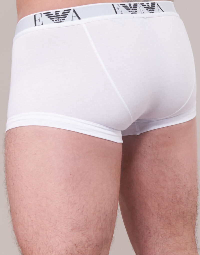 Boxer  Emporio Armani  CC715-PACK DE 3  Bianco Boxer Uomo - 5