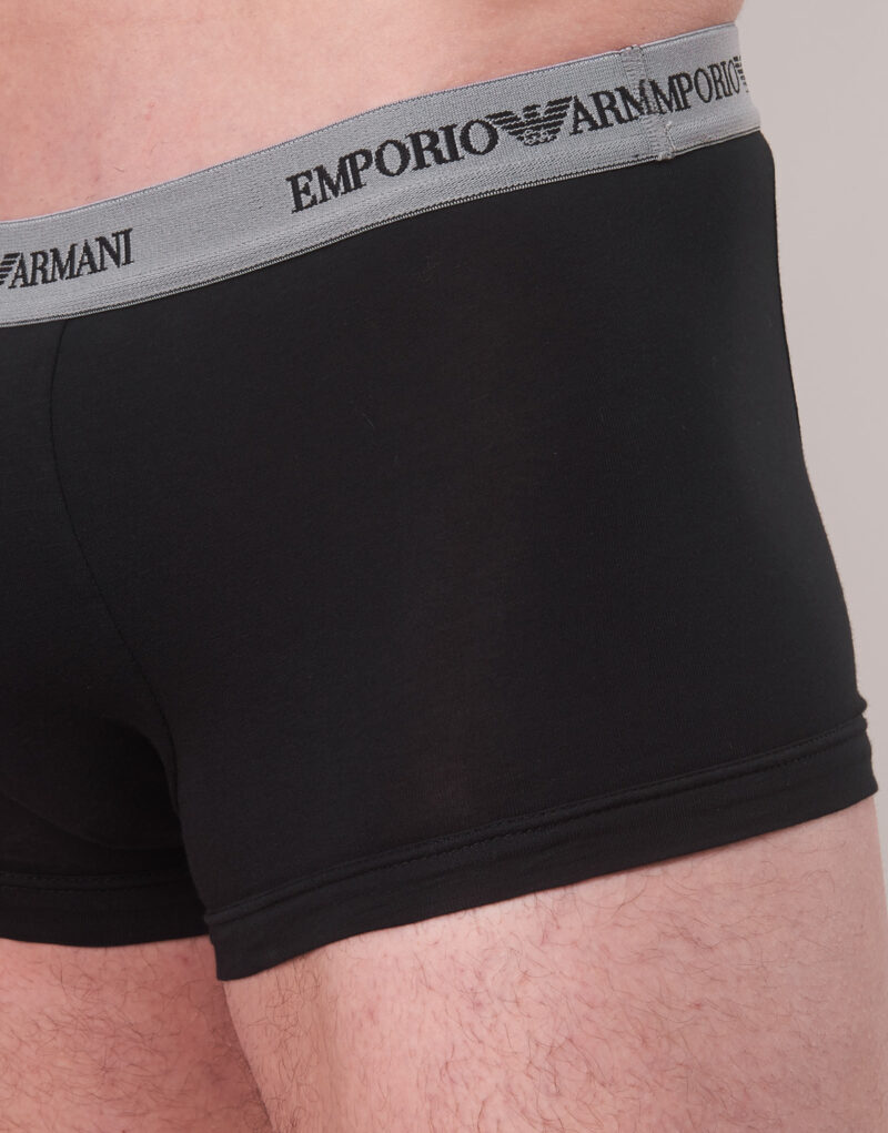 Boxer Emporio Armani CC717-PACK DE 3 Nero Boxer Uomo - 6