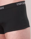 Boxeur Emporio Armani CC722 - Lot de 3 boxers noirs pour homme - 6