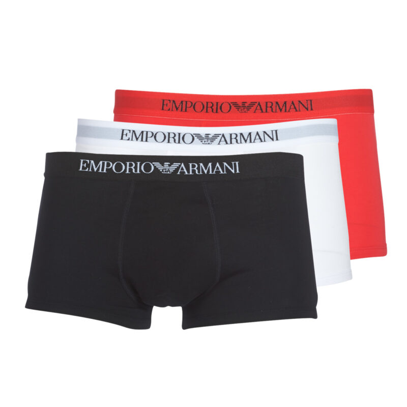 Boxer  Emporio Armani  CC722-PACK DE 3  Rosso Boxer Uomo - 1
