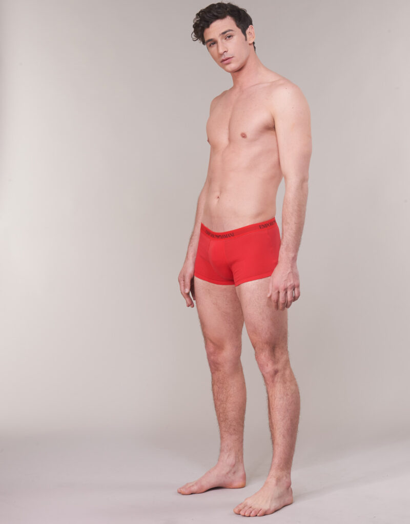 Boxer  Emporio Armani  CC722-PACK DE 3  Rosso Boxer Uomo - 3