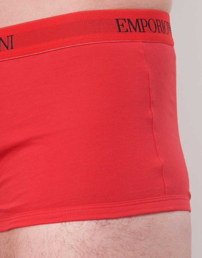 Boxer  Emporio Armani  CC722-PACK DE 3  Rosso Boxer Uomo - 6