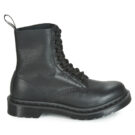 Dr. Martens 1460 PASCAL MONO BLACK VIRGINIA Nero Stivaletti Donna - 2