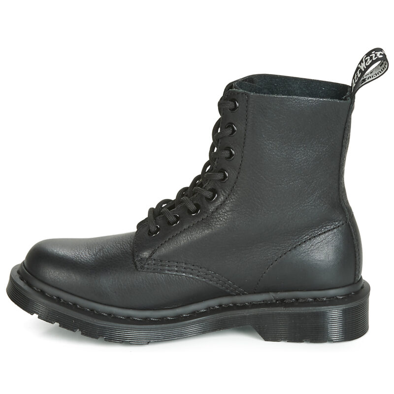 Dr. Martens 1460 PASCAL MONO BLACK VIRGINIA Nero Stivaletti Donna - 4