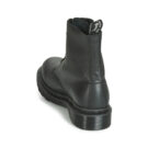 Dr. Martens 1460 PASCAL MONO BLACK VIRGINIA Nero Stivaletti Donna - 5