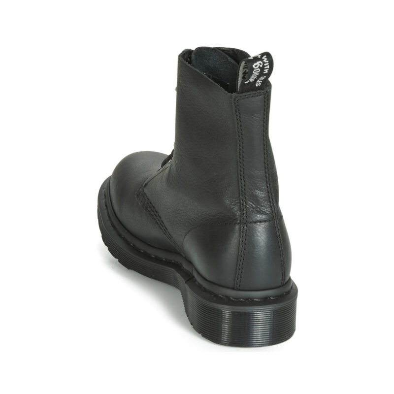 Dr. Martens 1460 PASCAL MONO BLACK VIRGINIA Nero Stivaletti Donna - 5