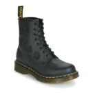 Dr. Martens 1460 VONDA MONO BLACK SOFTY T Schwarze Damen-Ankle-Boots - Gr&ouml;&szlig;e 1
