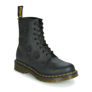 Dr. Martens  1460 VONDA MONO BLACK SOFTY T  Nero -  Stivaletti Donna