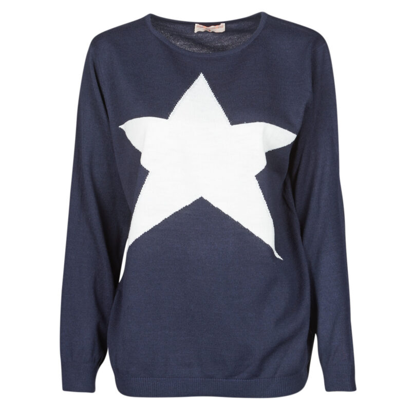 Maglione  Moony Mood  PATOO  Marine -  Maglioni Donna - 1