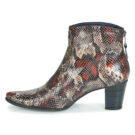 Dorking GRANADA Rosso Stivaletti Donna - 4