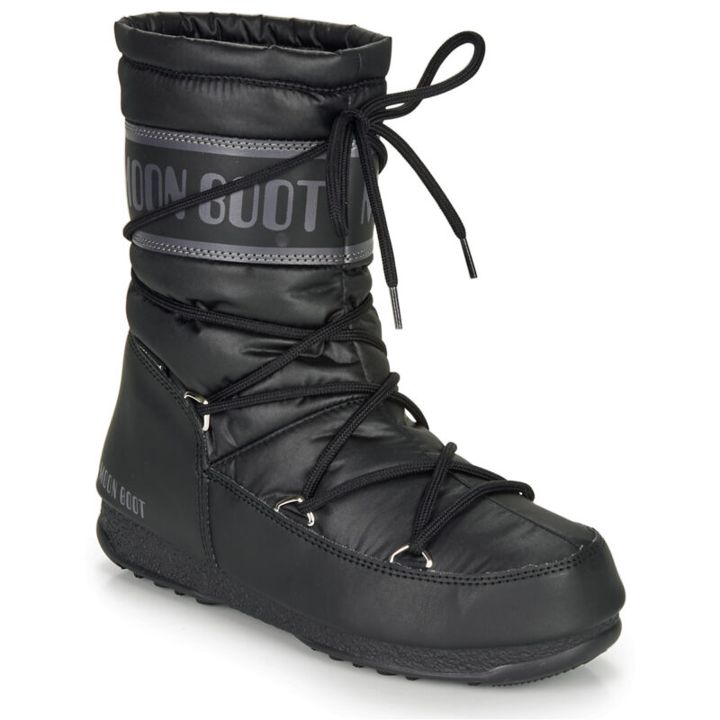 Moon Boot  MOON BOOT MID NYLON WP  Nero Scarpe da neve Donna - 1