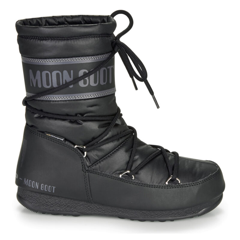 Moon Boot  MOON BOOT MID NYLON WP  Nero Scarpe da neve Donna - 2
