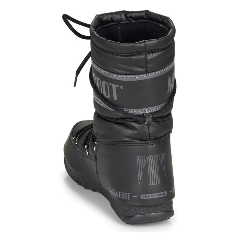Moon Boot  MOON BOOT MID NYLON WP  Nero Scarpe da neve Donna - 5