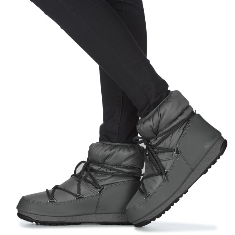 Moon Boot MOON BOOT LOW NYLON WP 2 Grigio Scarpe da neve Donna - 8