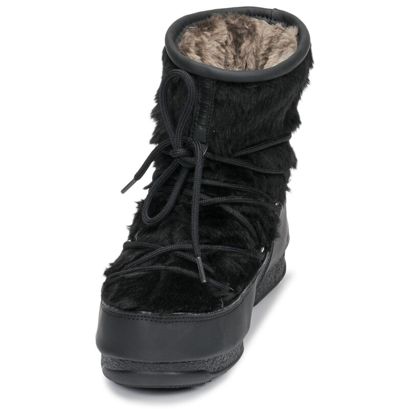 Moon Boot MOON BOOT MONACO LOW FUR WP Nero Scarpe da neve Donna - 3