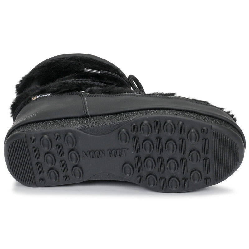 Moon Boot MOON BOOT MONACO LOW FUR WP Nero Scarpe da neve Donna - 7