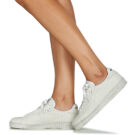 Diadora GAME L LOW WAXED White Men's Sneakers - 8
